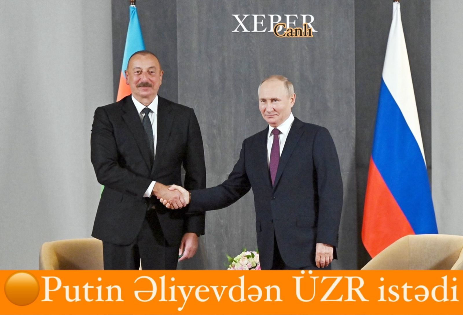 Putin Əliyevdən üzr istəyib